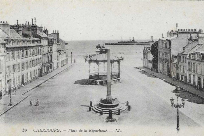 carte_postale_mairie_hotel_cherbourg